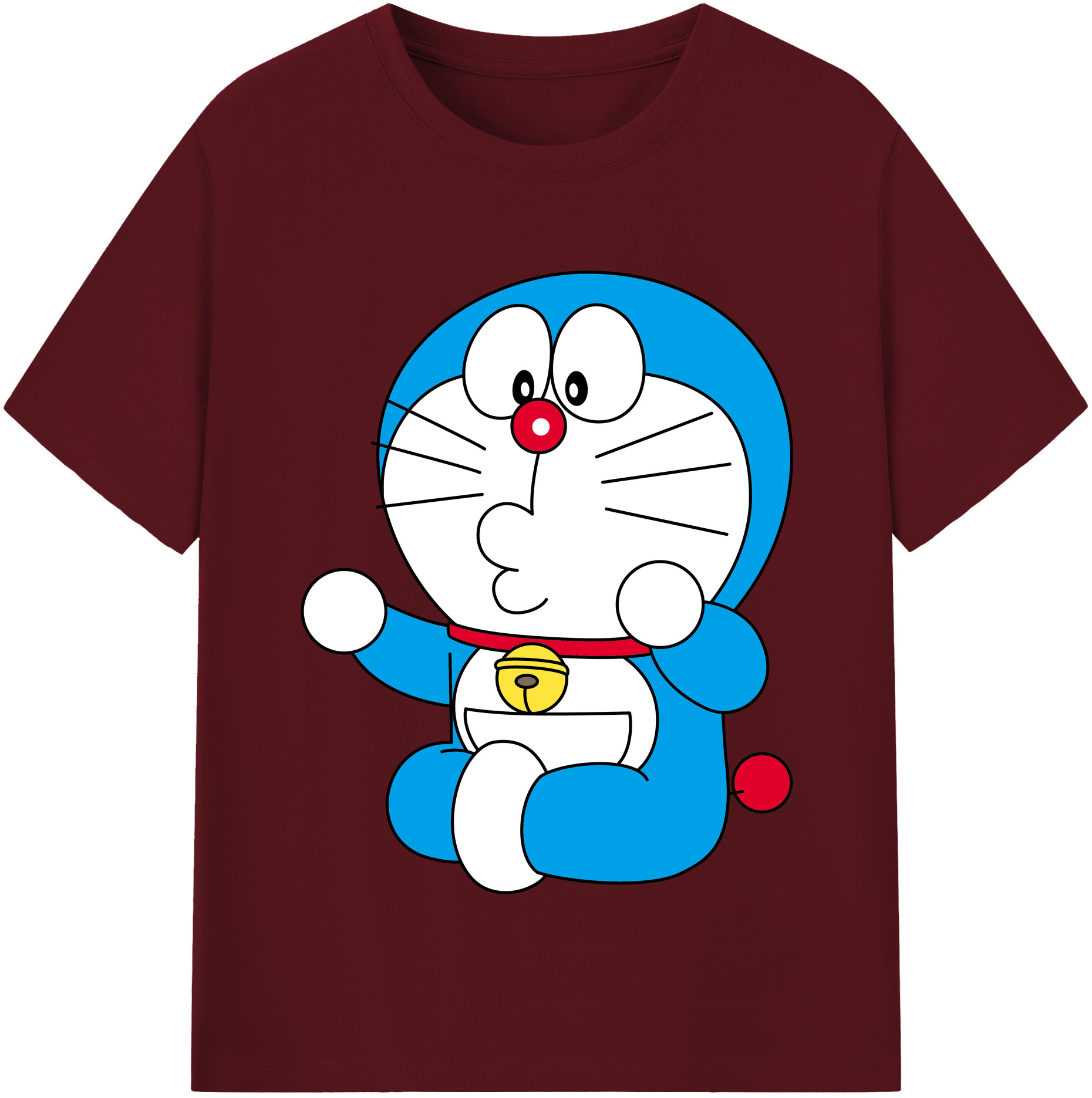 （画像用） ドラえもん Doraemon 綿100％半袖Tシャツ（フロントプリント）